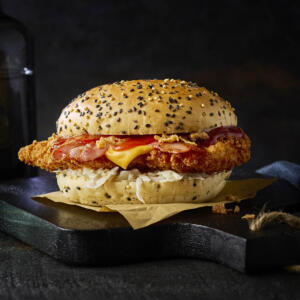 BBQ bacon cheese burger