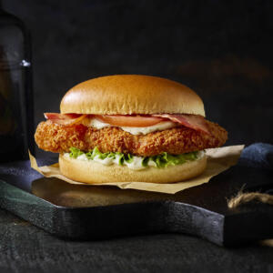 Chicken BLT burger