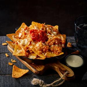 Nacho's pulled chicken