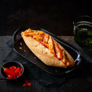 Foto van broodje met Kip in Chimichurri saus