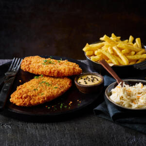 Schnitzel menu